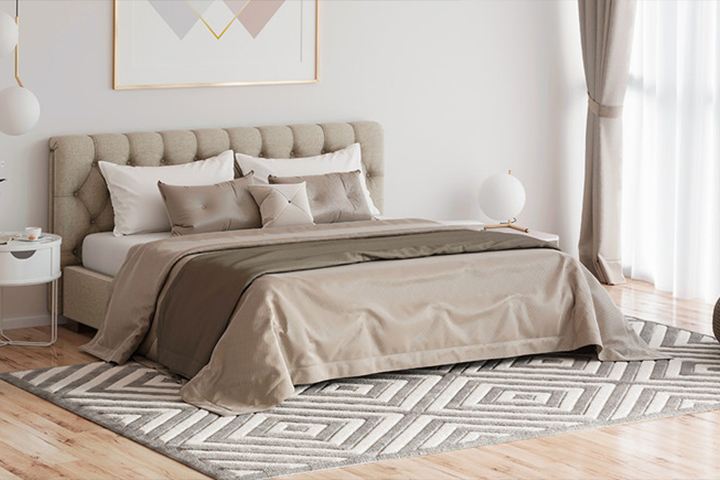 فرش مناسب برای اتاق خواب عروس