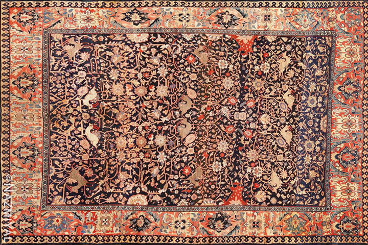 ابعاد فرش 9 متری و مزایای خرید از فروشگاه فرش پردیس مشهد