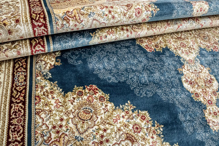 خرید فرش ماشینی ابریشمی کاشان