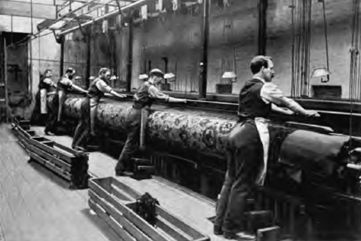 تاریخچه و تکنولوژی تولید فرش