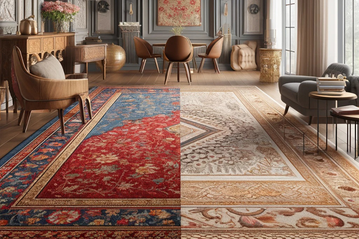 فرش ماشینی سنتی یا مدرن؟ کدام را انتخاب کنیم؟